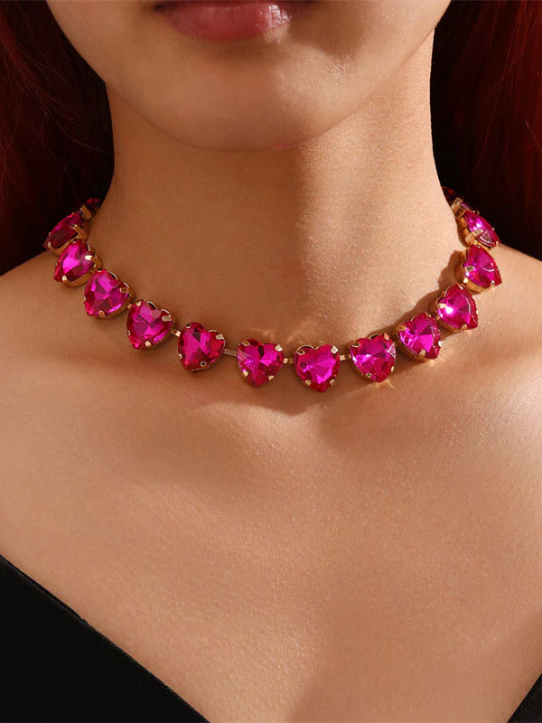 Chains Rhine Stones Necklaces Accessories - Image 2