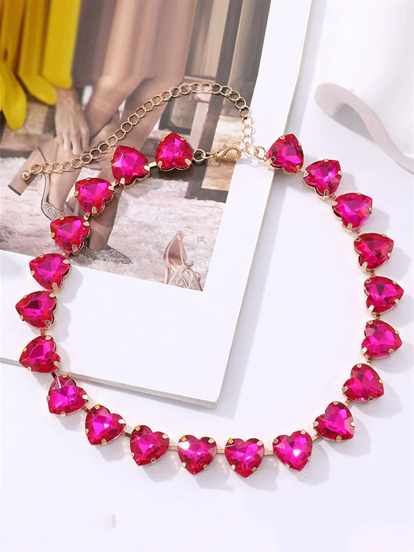 Chains Rhine Stones Necklaces Accessories - Image 3