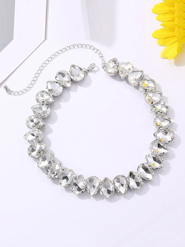Chains Rhine Stones Necklaces Accessories - Image 8