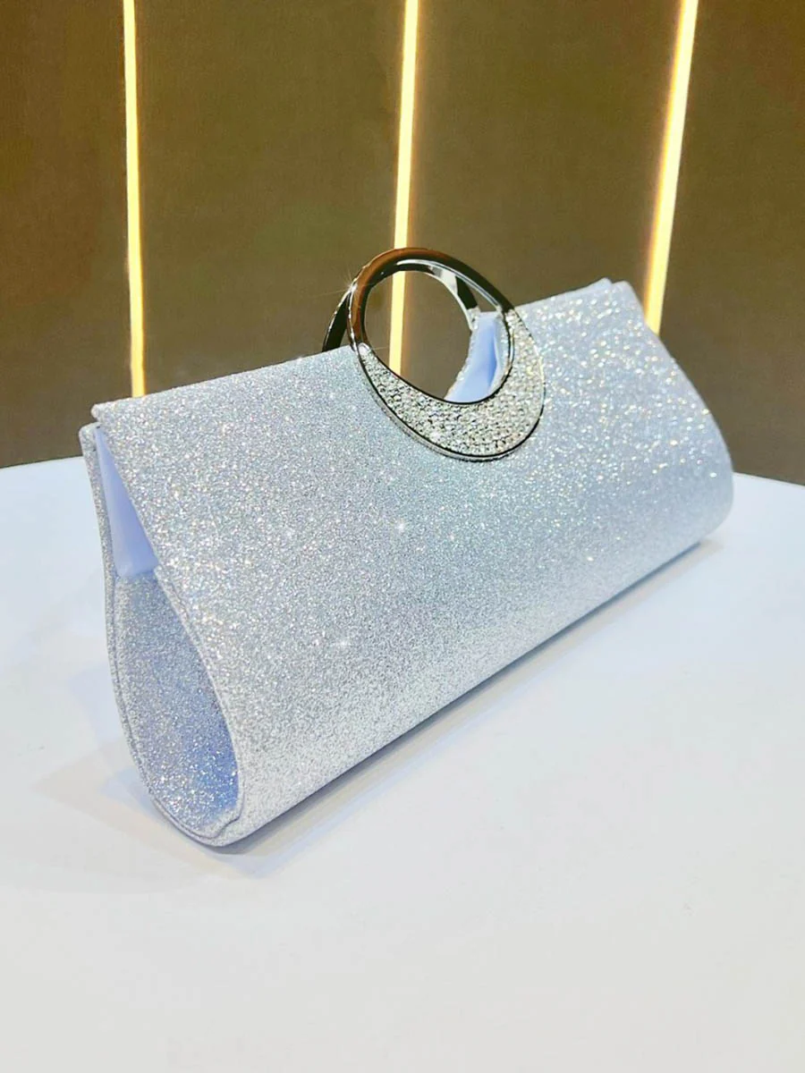 Chains Rhine Stones Sequined Evening Bags & Clutches Handbags - Image 5