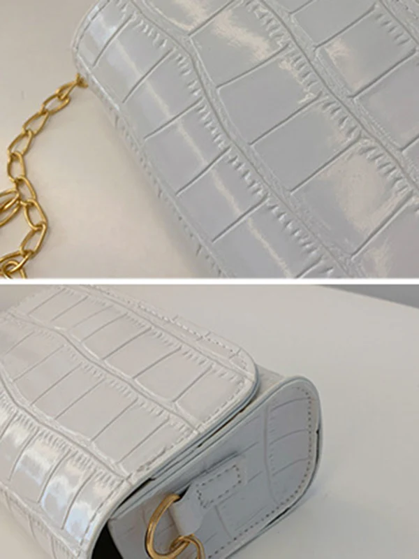Chains Shiny Split-Joint Bags Crossbody Bags - Image 10