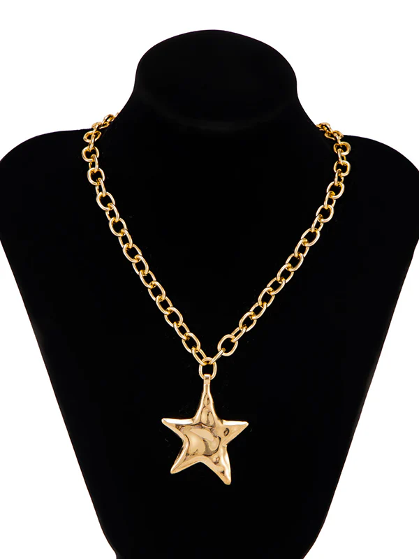 Chains Shiny Star Shape Necklaces Accessories - Image 10