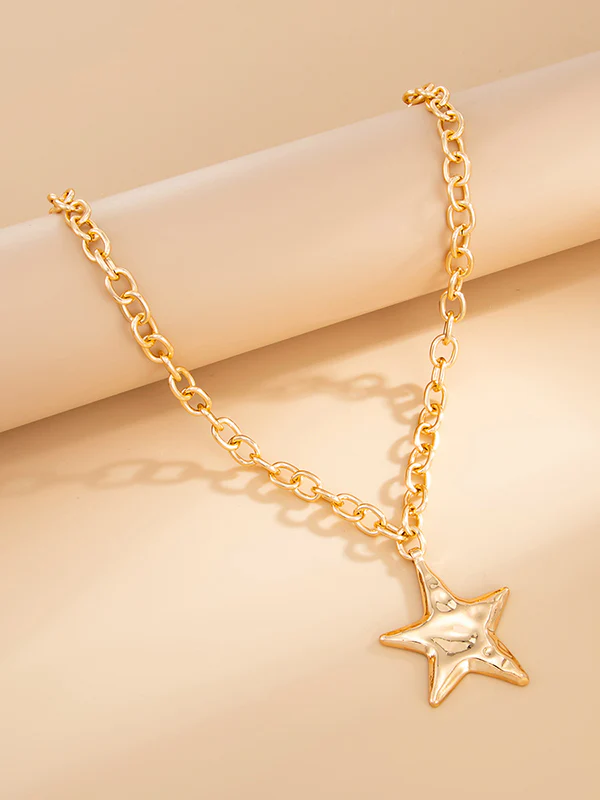 Chains Shiny Star Shape Necklaces Accessories - Image 11
