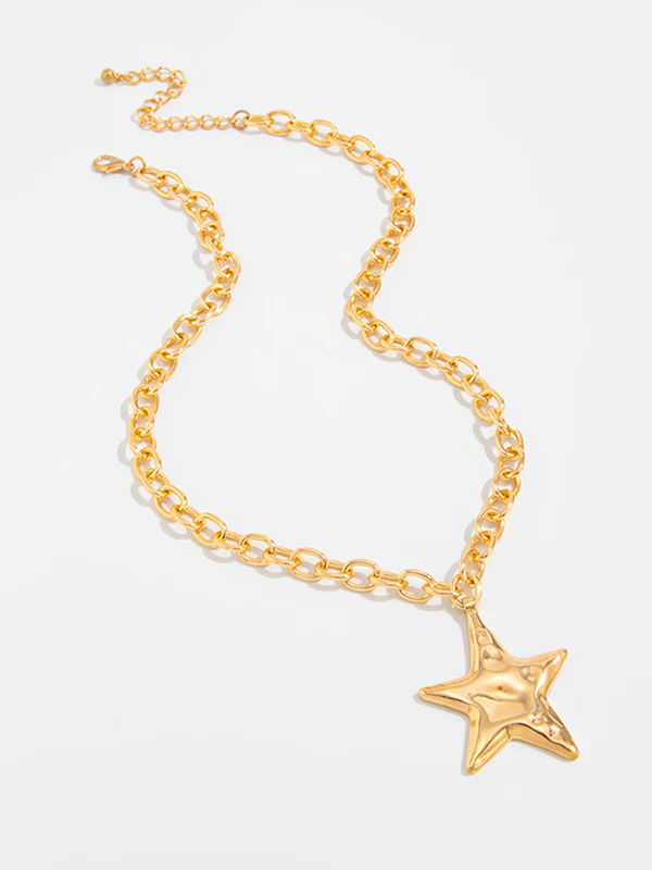 Chains Shiny Star Shape Necklaces Accessories - Image 13