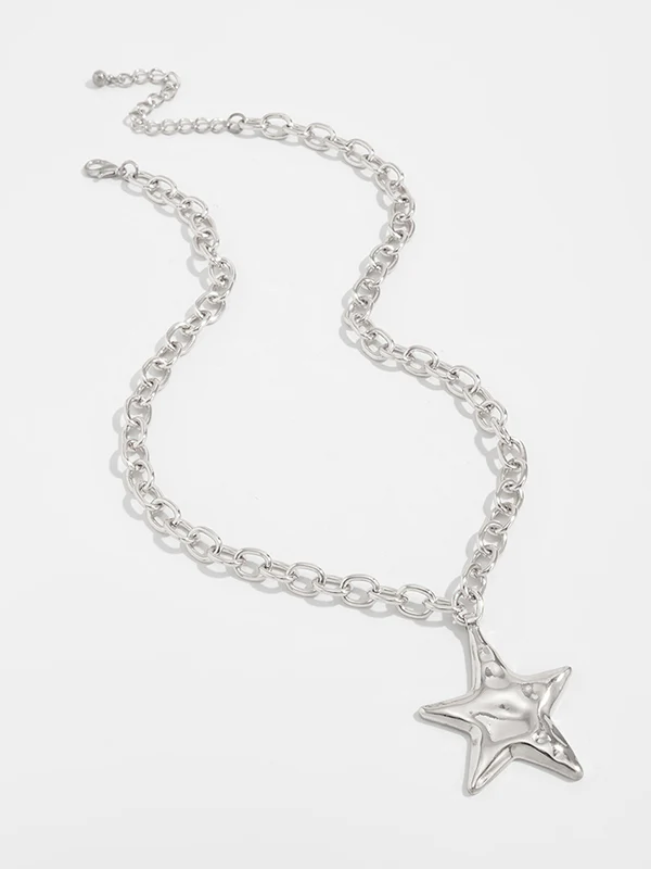 Chains Shiny Star Shape Necklaces Accessories - Image 6