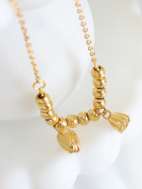 Chains Solid Color Anklet - Image 5