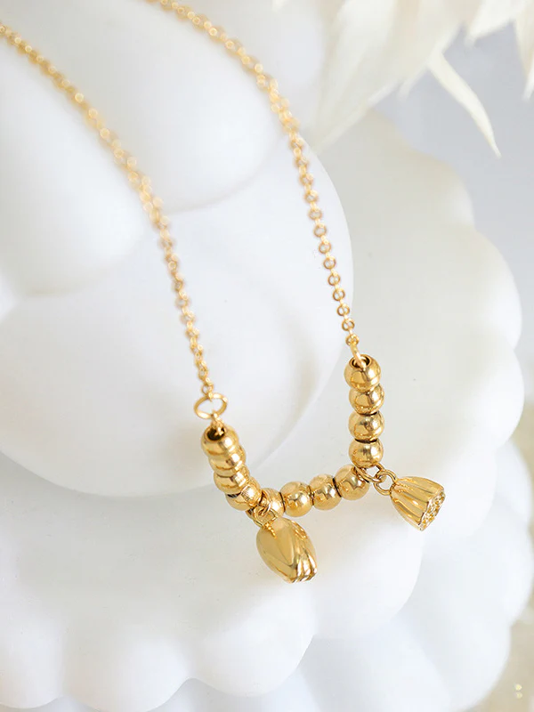 Chains Solid Color Anklet - Image 6