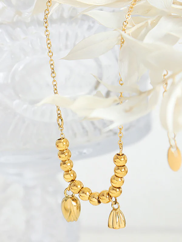 Chains Solid Color Anklet - Image 8