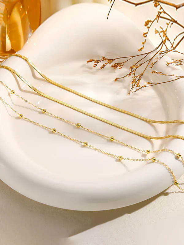 Chains Solid Color Waist Chain Accessories Two Pieces - Image 5
