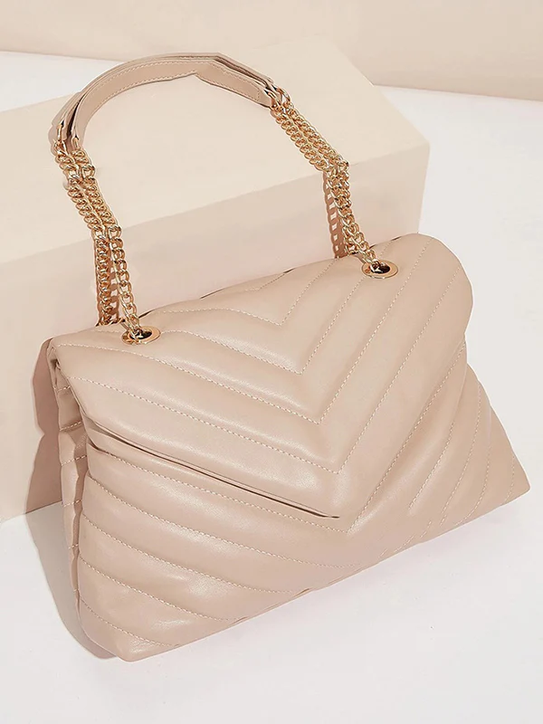 Chains Split-Joint Shoulder Bags Handbags - Image 10