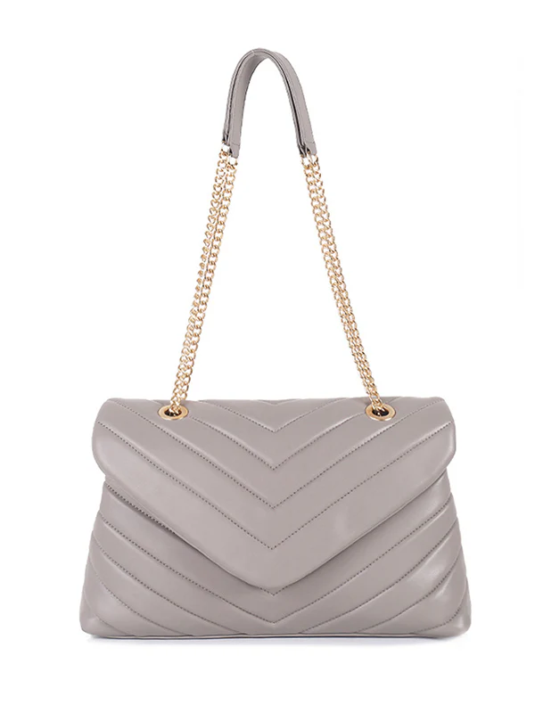 Chains Split-Joint Shoulder Bags Handbags - Image 16
