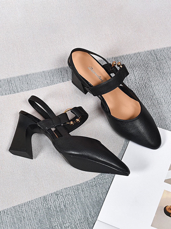 Closed-Toe Shoes Pumps Sandals - Image 9