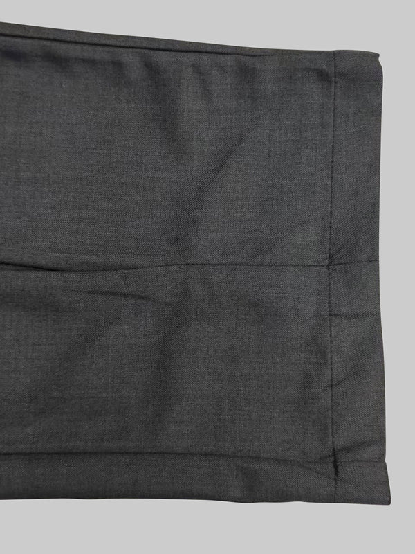 Column No Belt Solid Color Casual Pants Bottoms Trousers - Image 7