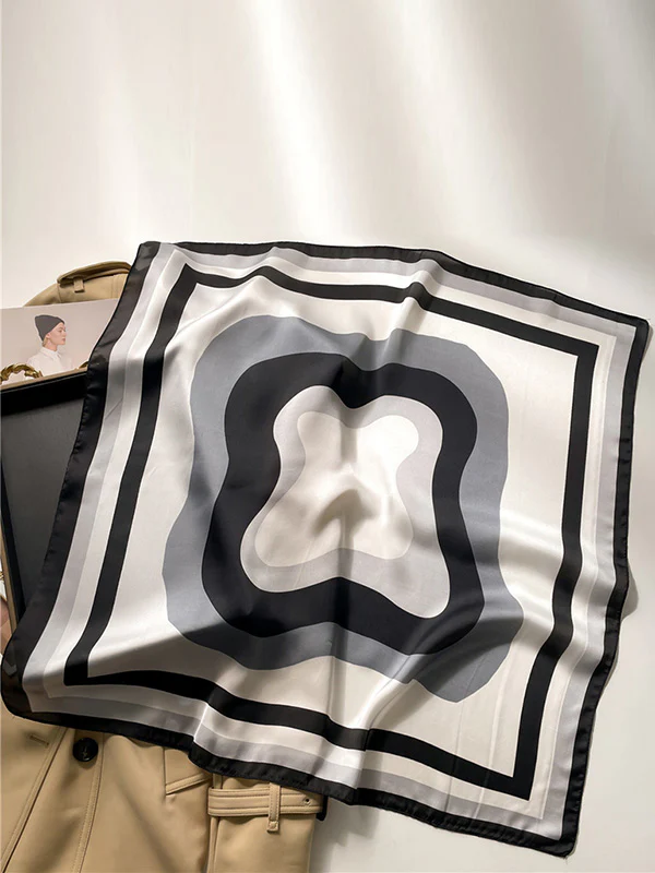 Contrast Color Sun Protection Shawl&Scarf - Image 5