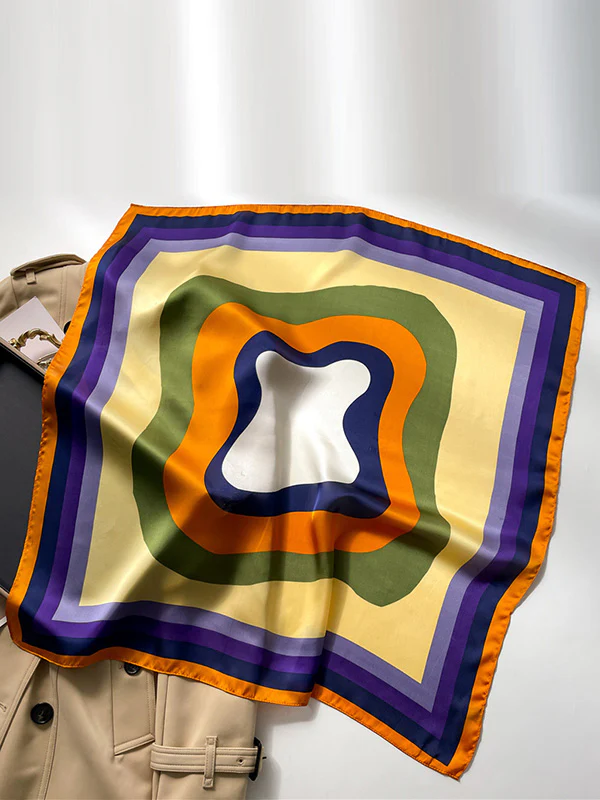 Contrast Color Sun Protection Shawl&Scarf - Image 6