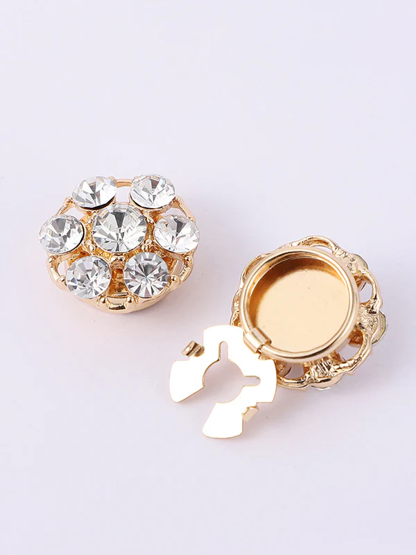 Detachable Rhine Stones Cufflink Accessories - Image 2