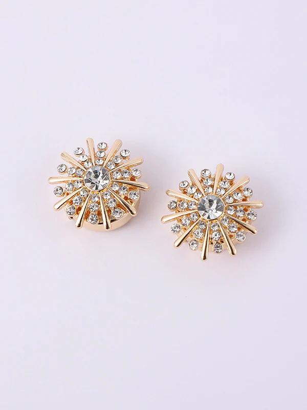 Detachable Rhine Stones Cufflink Accessories - Image 5