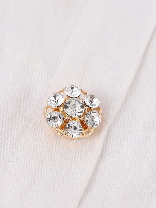 Detachable Rhine Stones Cufflink Accessories - Image 6