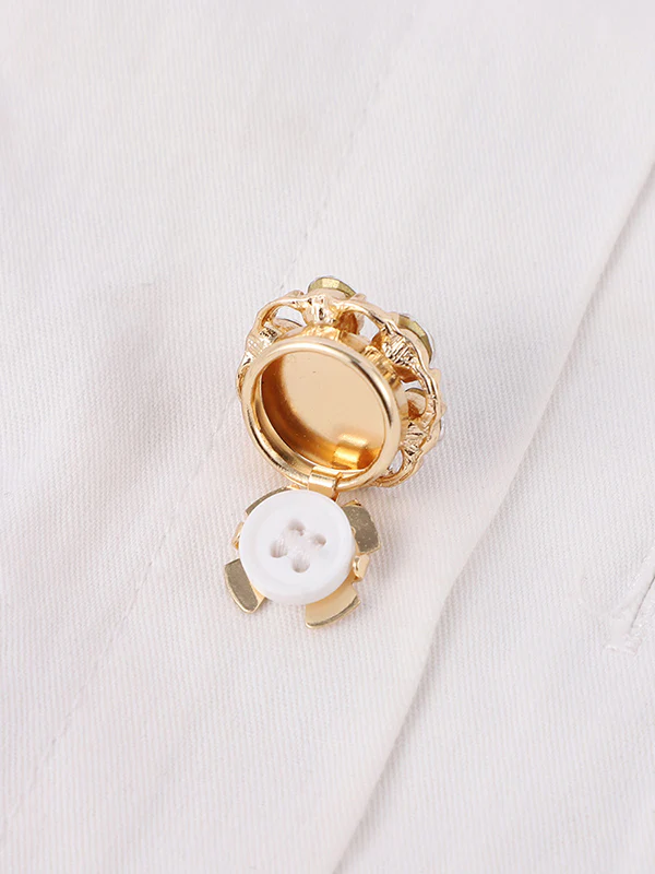 Detachable Rhine Stones Cufflink Accessories - Image 7