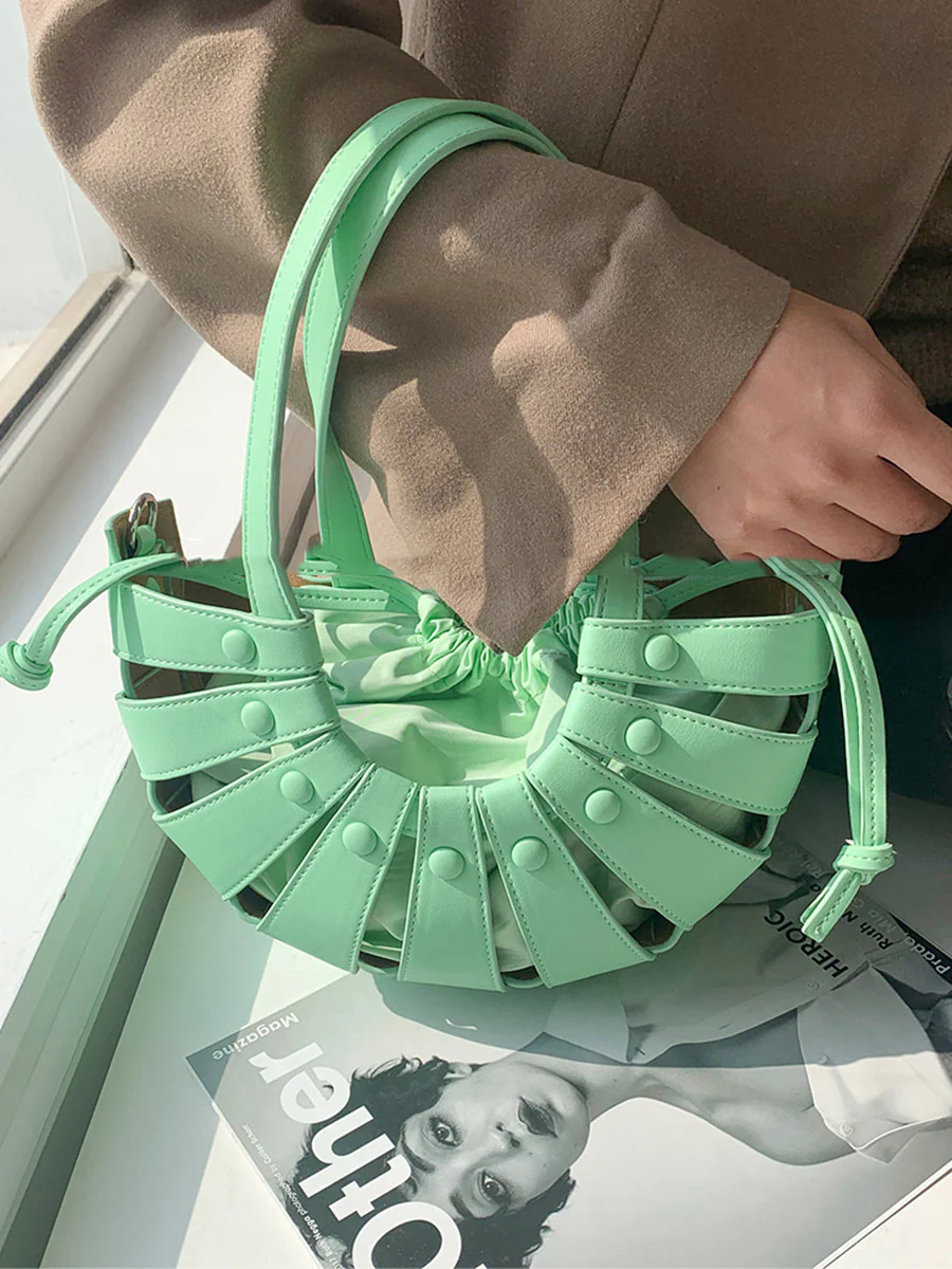 Drawstring Hollow Evening Bags & Clutches - Image 2