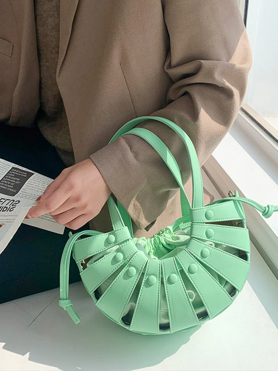 Drawstring Hollow Evening Bags & Clutches - Image 3