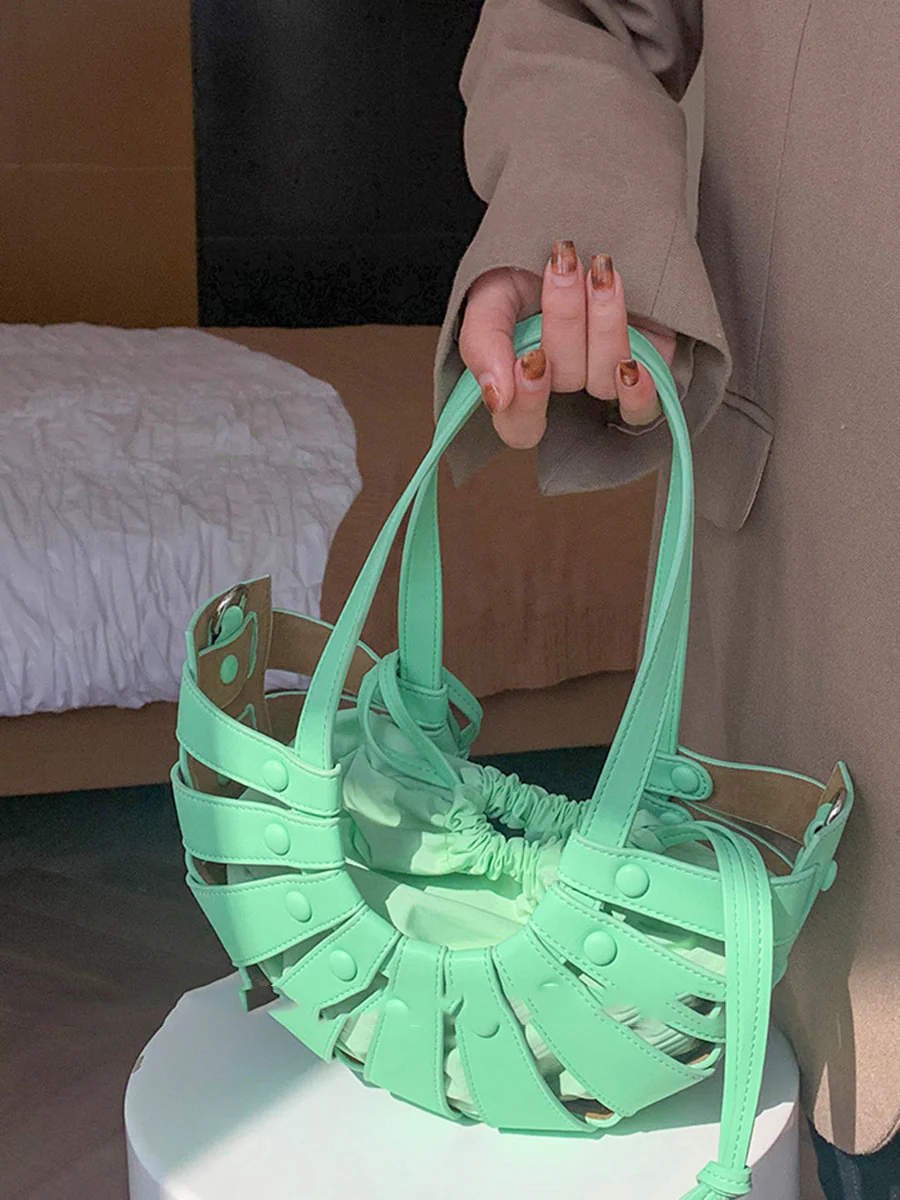 Drawstring Hollow Evening Bags & Clutches - Image 5