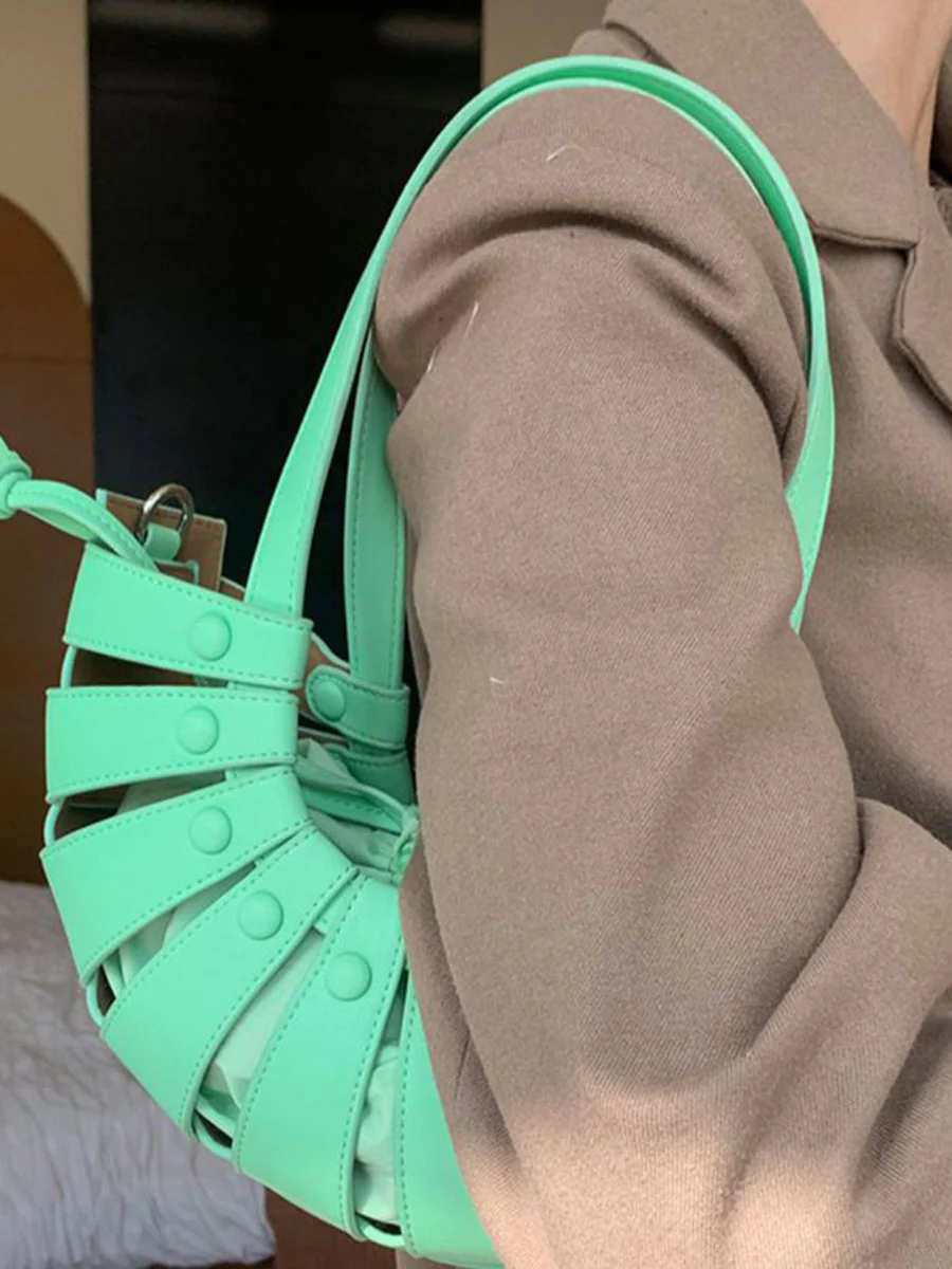 Drawstring Hollow Evening Bags & Clutches - Image 6