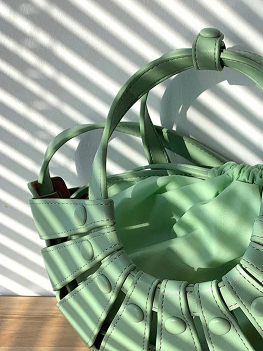 Drawstring Hollow Evening Bags & Clutches - Image 7