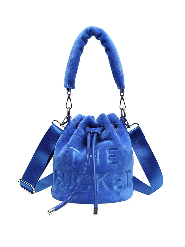 Drawstring Letter Print Crossbody Bags Handbags - Image 25