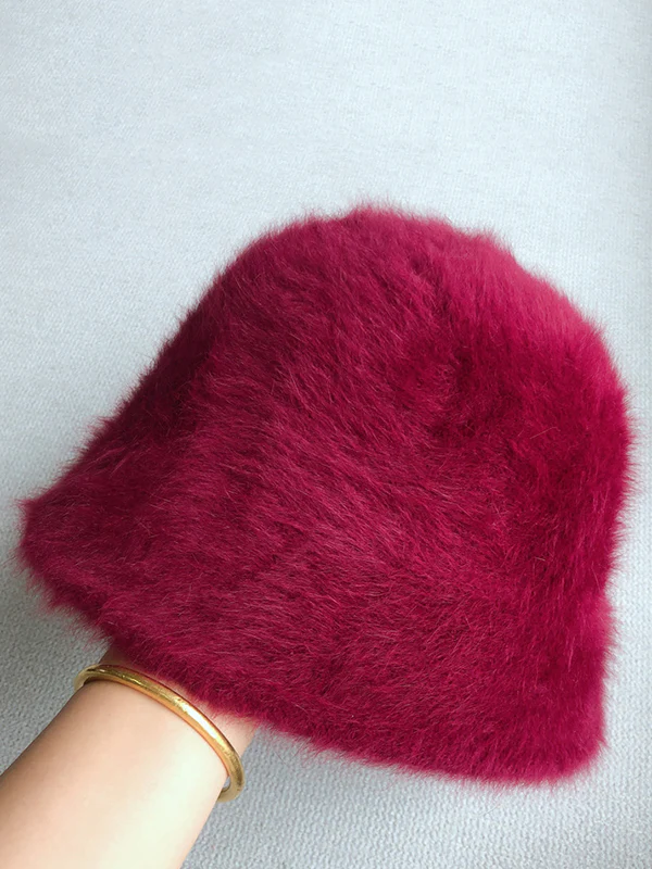 Drawstring Solid Color Split-Joint Bucket Hat Hat - Image 13