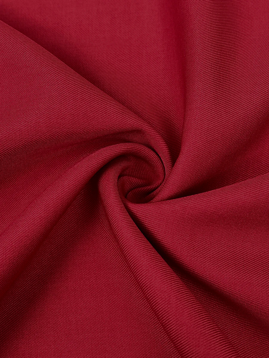 Elasticated Waist High Waisted Big Hemline Pleated Pockets Solid Color Zipper Wide Leg Pants - Image 13
