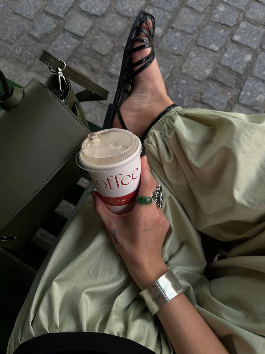 Elasticated Waist High Waisted Drawstring Pleated Solid Color Ankle-Tied Pants - Image 13