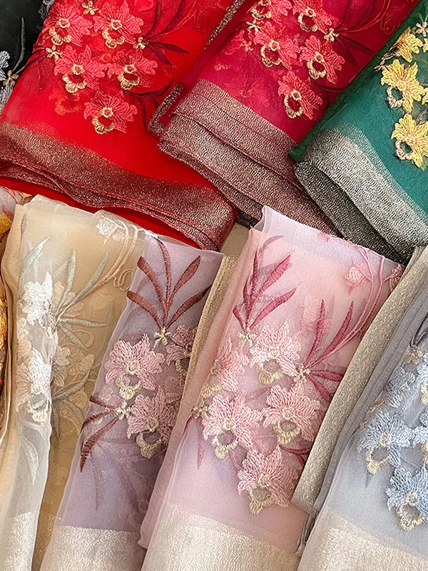 Embroidered Keep Warm Shawl&Scarf - Image 10