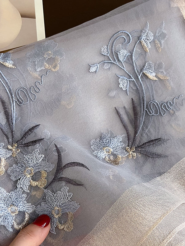 Embroidered Keep Warm Shawl&Scarf - Image 13