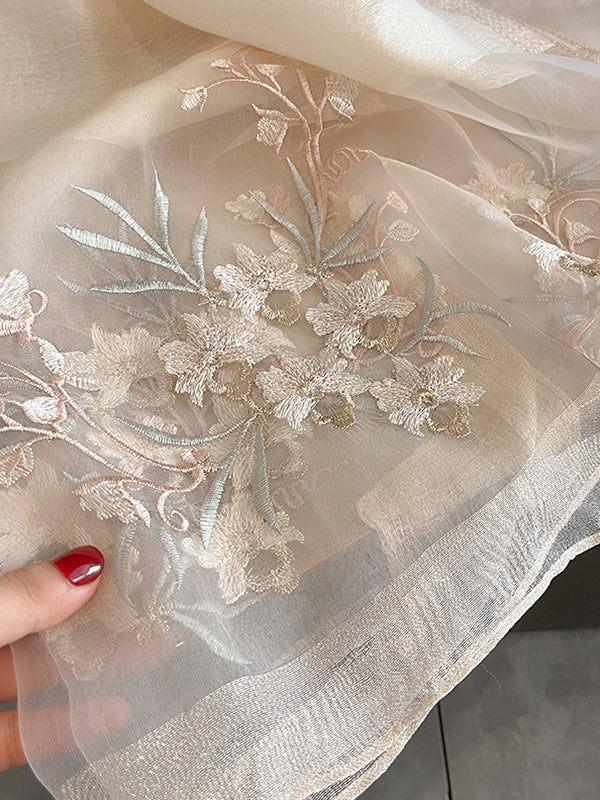 Embroidered Keep Warm Shawl&Scarf - Image 17