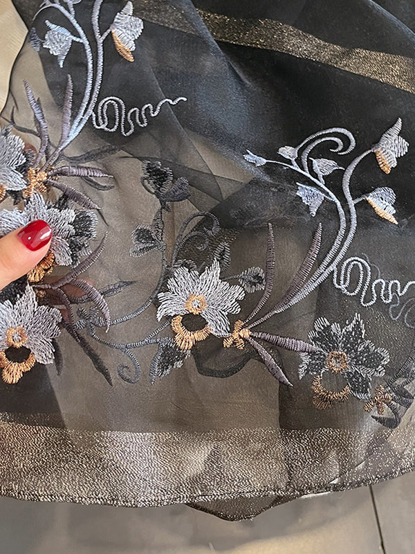 Embroidered Keep Warm Shawl&Scarf - Image 21