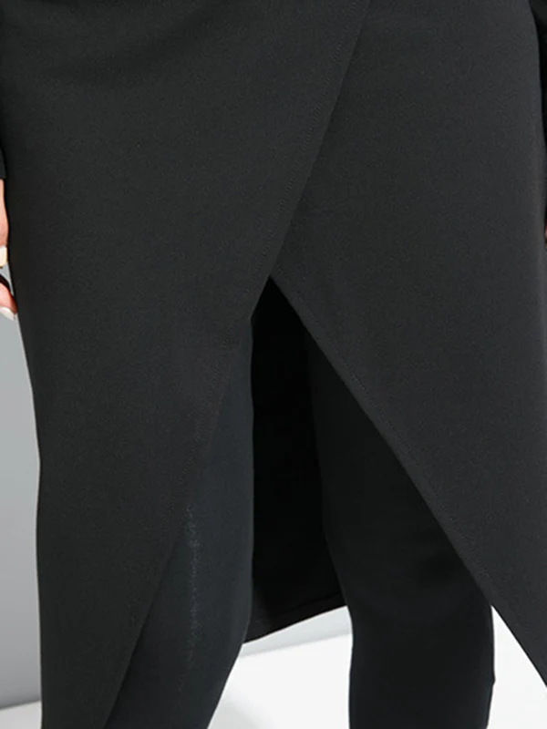 False Two Solid Split-Joint Culotte - Image 11