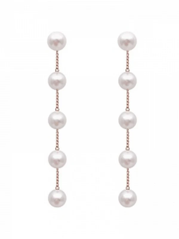 Fashion Geometry Split-Joint Tasseled Earrings Accessories - Image 8