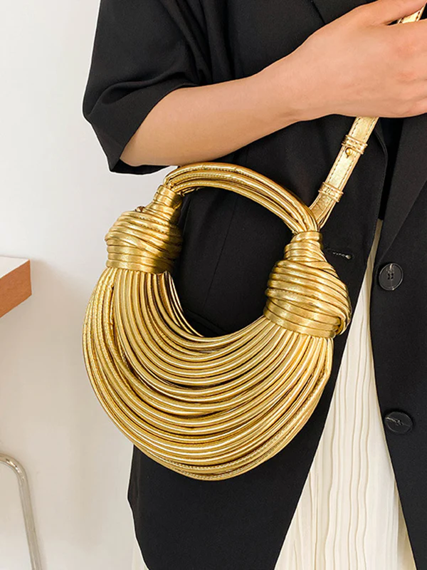 Fashion Solid Color Tasseled Bags Accessories - Image 10