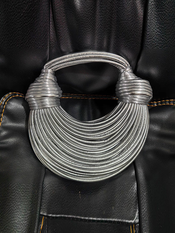 Fashion Solid Color Tasseled Bags Accessories - Image 22