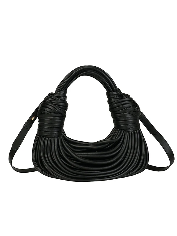 Fashion Solid Color Tasseled Bags Accessories - Image 28