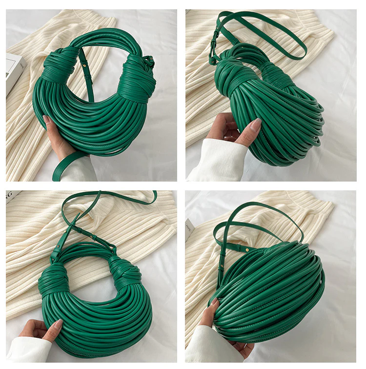 Fashion Solid Color Tasseled Bags Accessories - Image 32