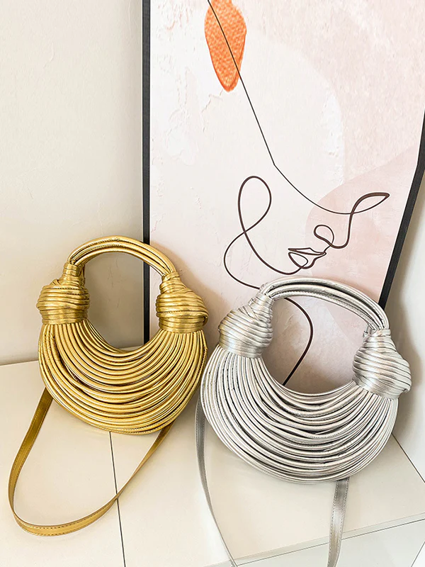 Fashion Solid Color Tasseled Bags Accessories - Image 7