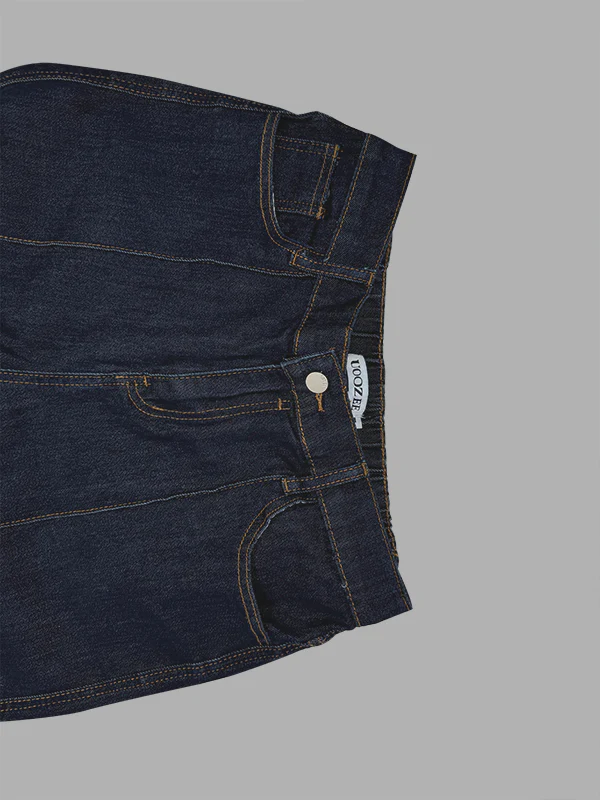 Flared High Waisted Split-Joint Jean Pants Bottoms - Image 9