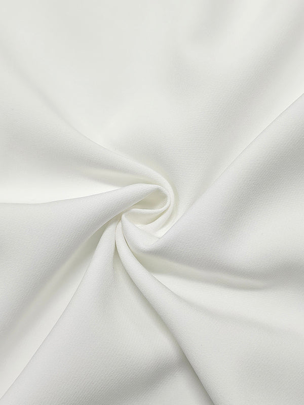 Flared Sleeves Half Sleeves Ruffle Trim Solid Color Deep V-Neck Blouses&Shirts Tops Outerwear - Image 5