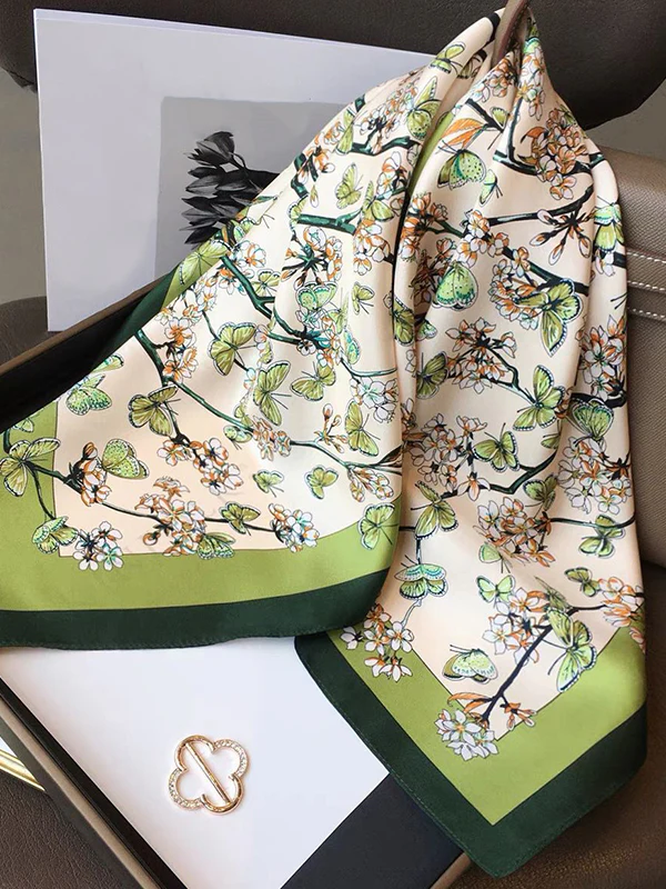 Floral Printed Shawl&Scarf - Image 3
