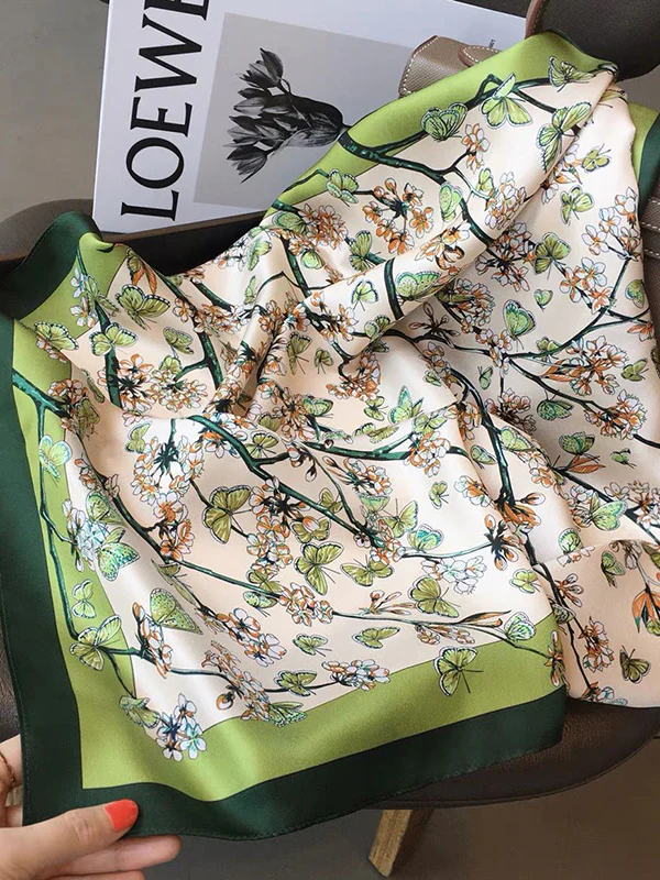 Floral Printed Shawl&Scarf - Image 5