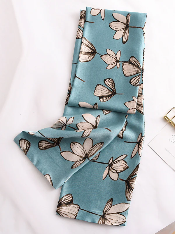Floral Printed Sun Protection Shawl&Scarf - Image 6