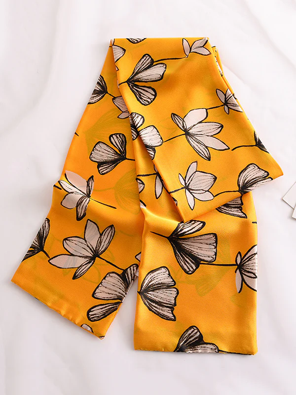 Floral Printed Sun Protection Shawl&Scarf - Image 7