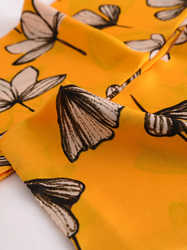 Floral Printed Sun Protection Shawl&Scarf - Image 8